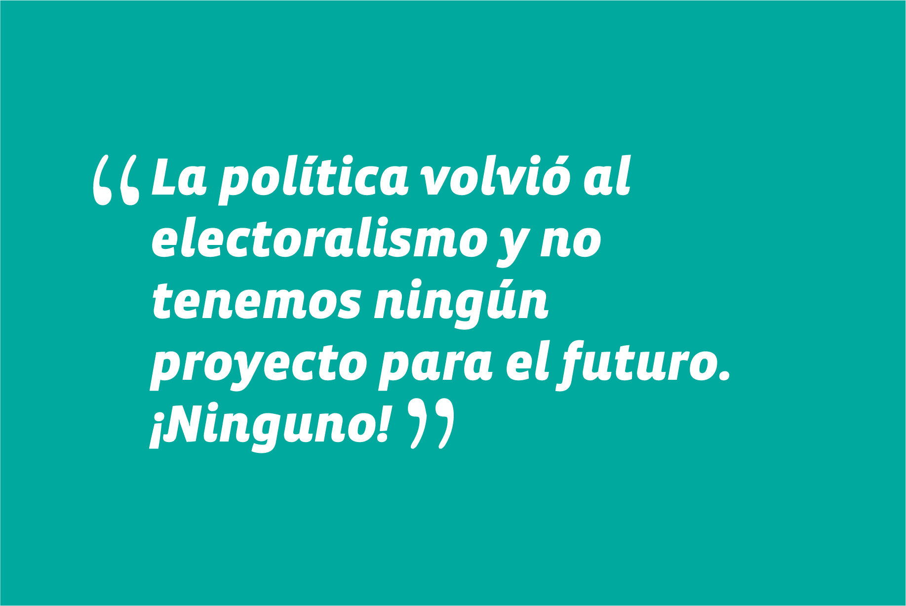 En entrevista en LT Domingo