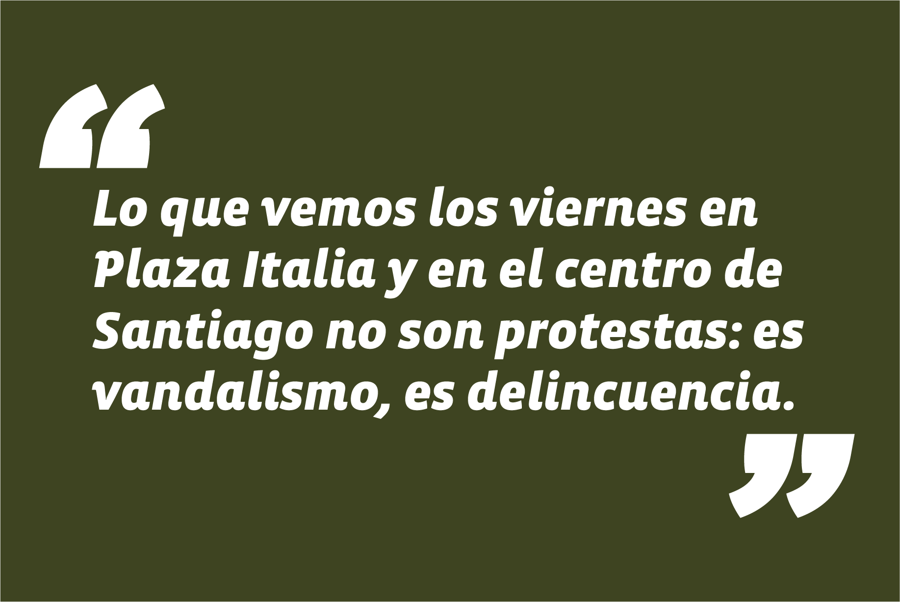 En diario La Tercera