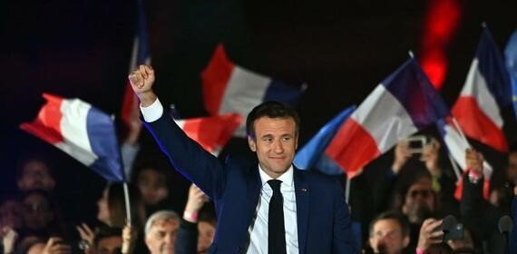 Macron gana la reelección en Francia 