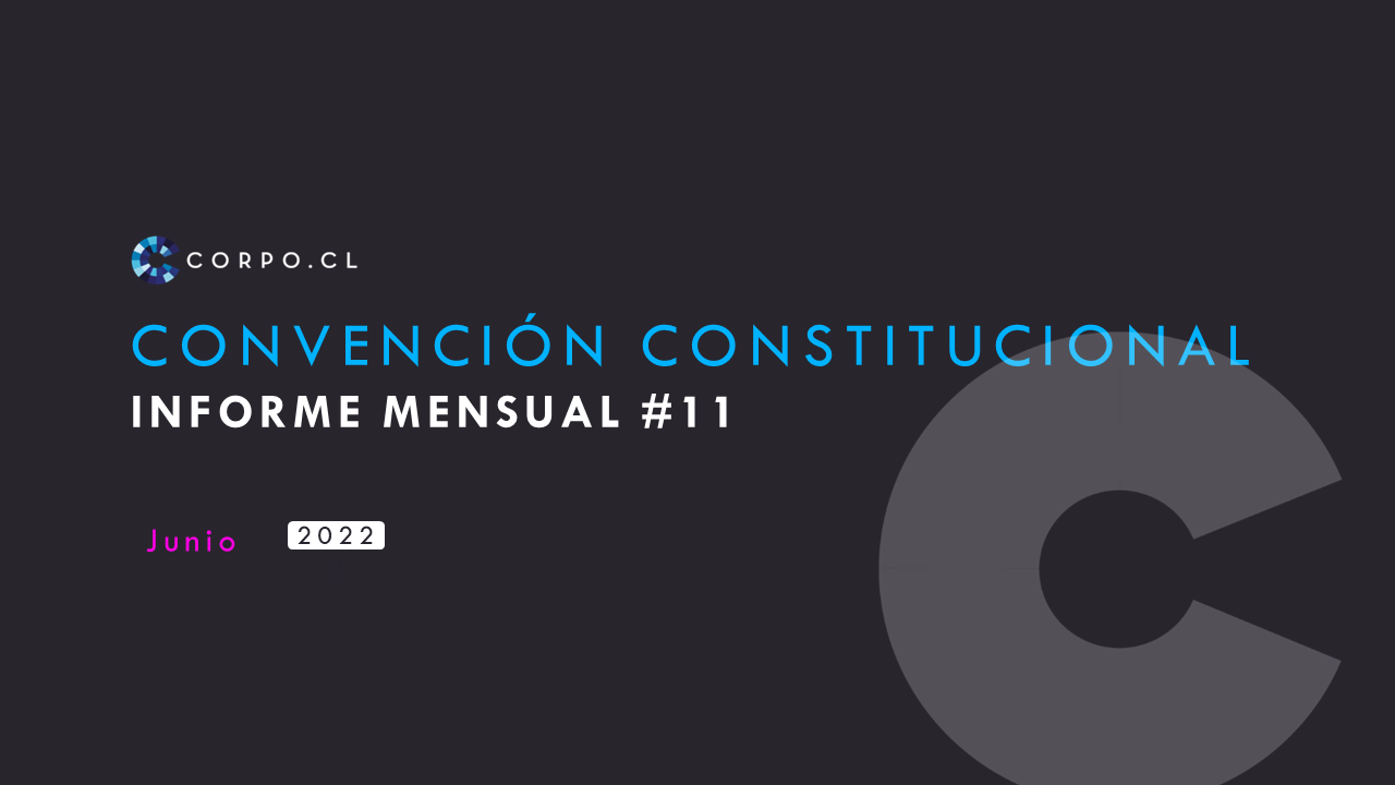 INFORME MENSUAL #11: Convención Constitucional