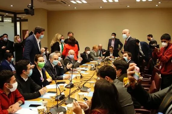 Citas en curso por proceso constituyente