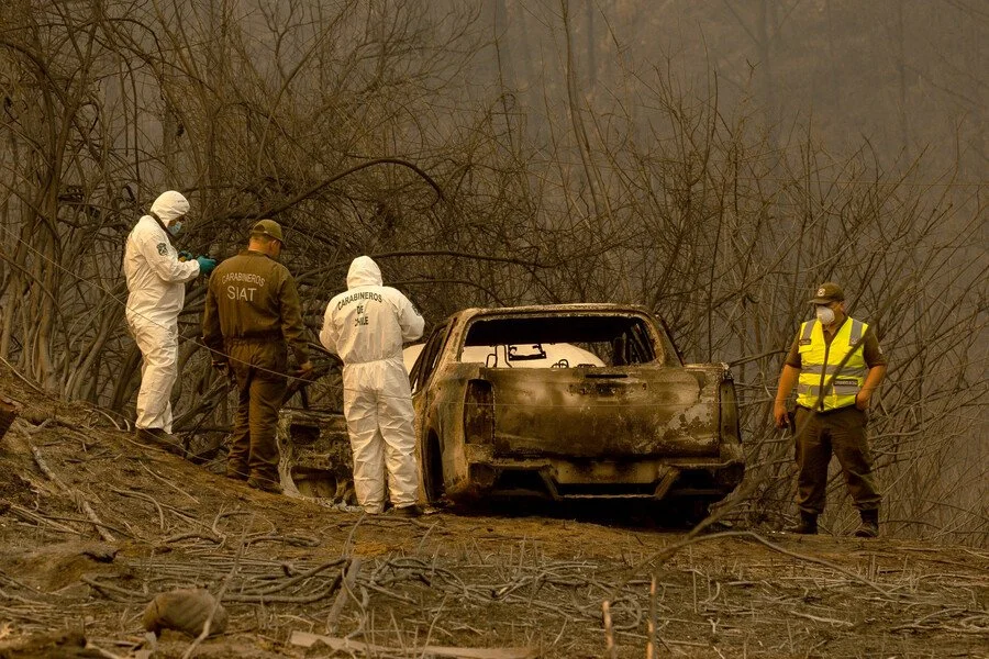 Tercera jornada de incendios forestales: 24 fallecidos y 71 incendios en combate 