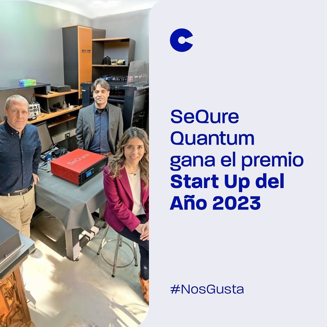 #NosGusta | &iexcl;Incre&iacute;ble noticia! 👏 SeQure Quantum ha sido destacado con el premio &ldquo;Start Up del A&ntilde;o&rdquo; 2023, otorgado por el cuerpo de Innovaci&oacute;n de El Mercurio en colaboraci&oacute;n con la Embajada de Suiza en C