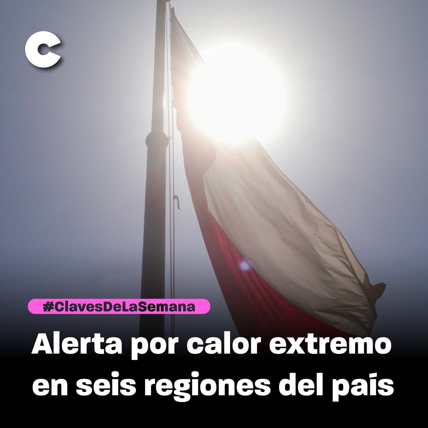 La alerta por calor extremo en seis regiones del pa&iacute;s, escenario en el que se esperan hasta 39&deg;🌡️; las repercusiones que siguen por la pol&eacute;mica en torno a las pensiones de gracia tras duro informe de Contralor&iacute;a; y la intens