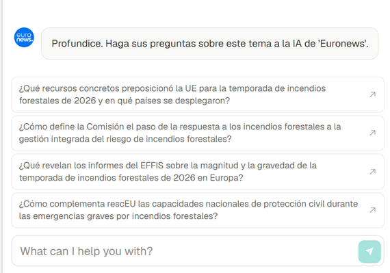 La IA gana espacio en la gestión de emergencias