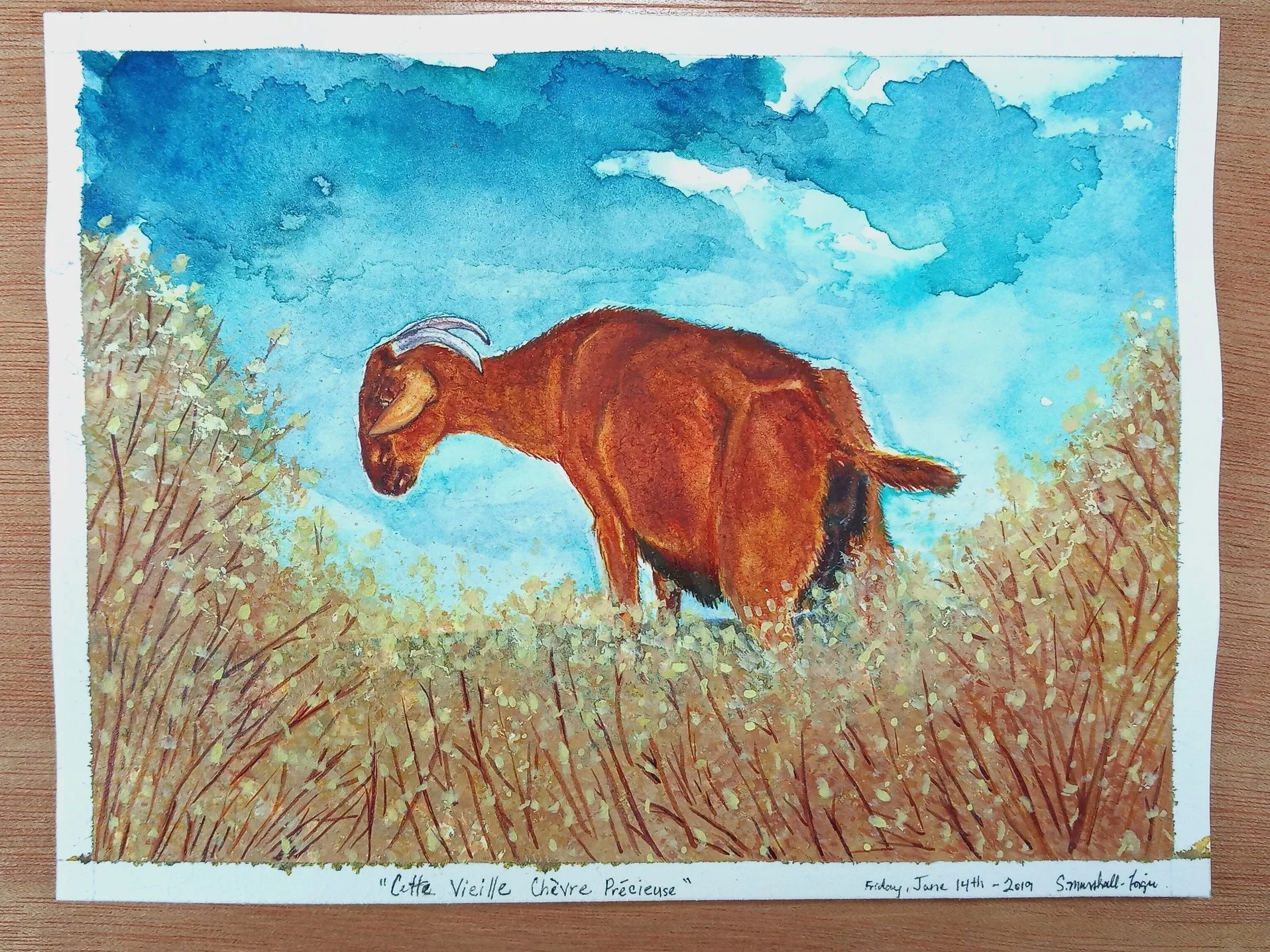 "Cette Vieille Chèvre Précieuse"