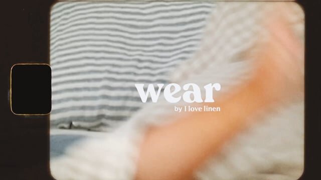 pillow play with I love Linen