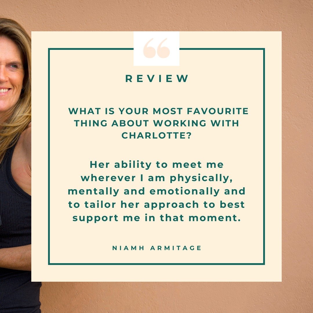 ❤️ Thank you for the kind words

If you would like to know how yoga &amp; somatic movement therapy could support you towards your health &amp; wellness goals, then please do get in touch 🌱

I offer private appointments &amp; small group class out of