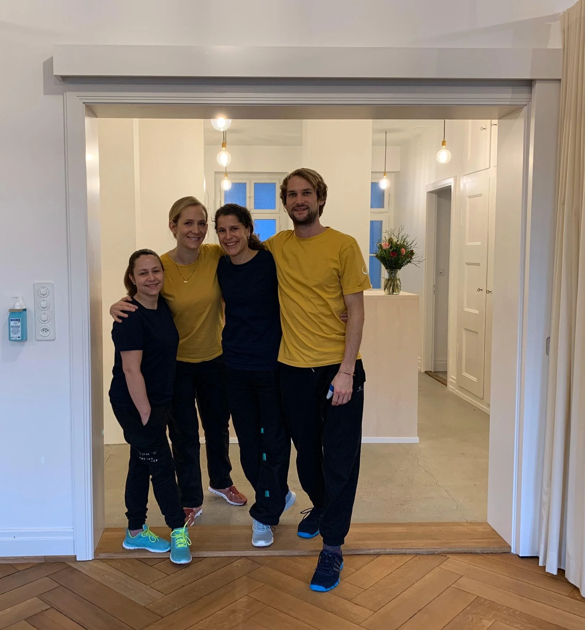 Und schon sind wir zu viert…