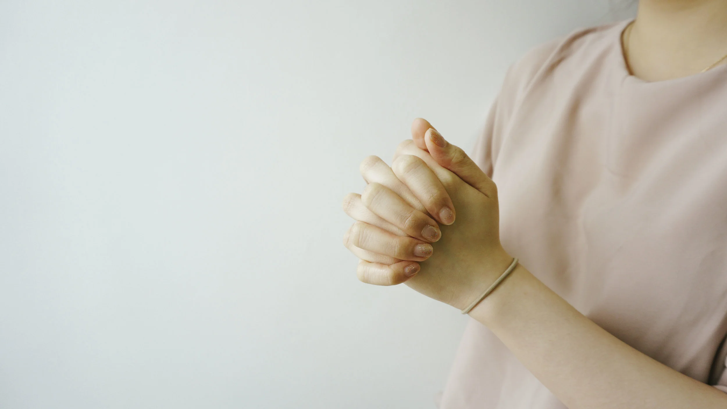 Praying hands at NCC