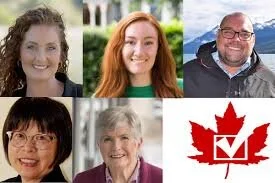 The 2019 candidates for the Cariboo-Prince George riding.
