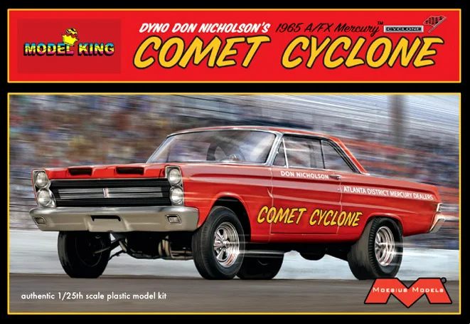 Model King 1965 A/FX Mercury Comet Cyclone