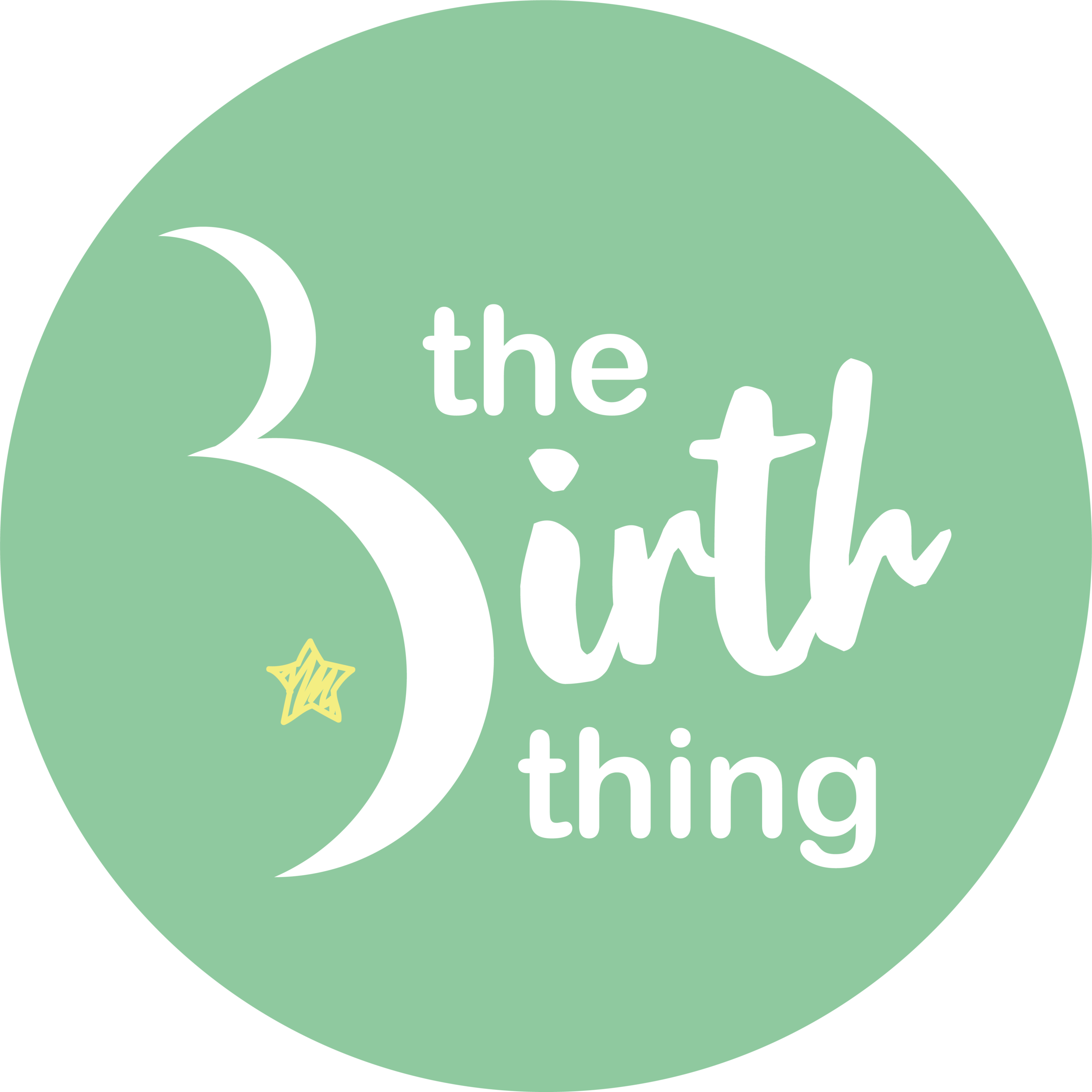 The Birth Thing GREEN CIRCLE.png