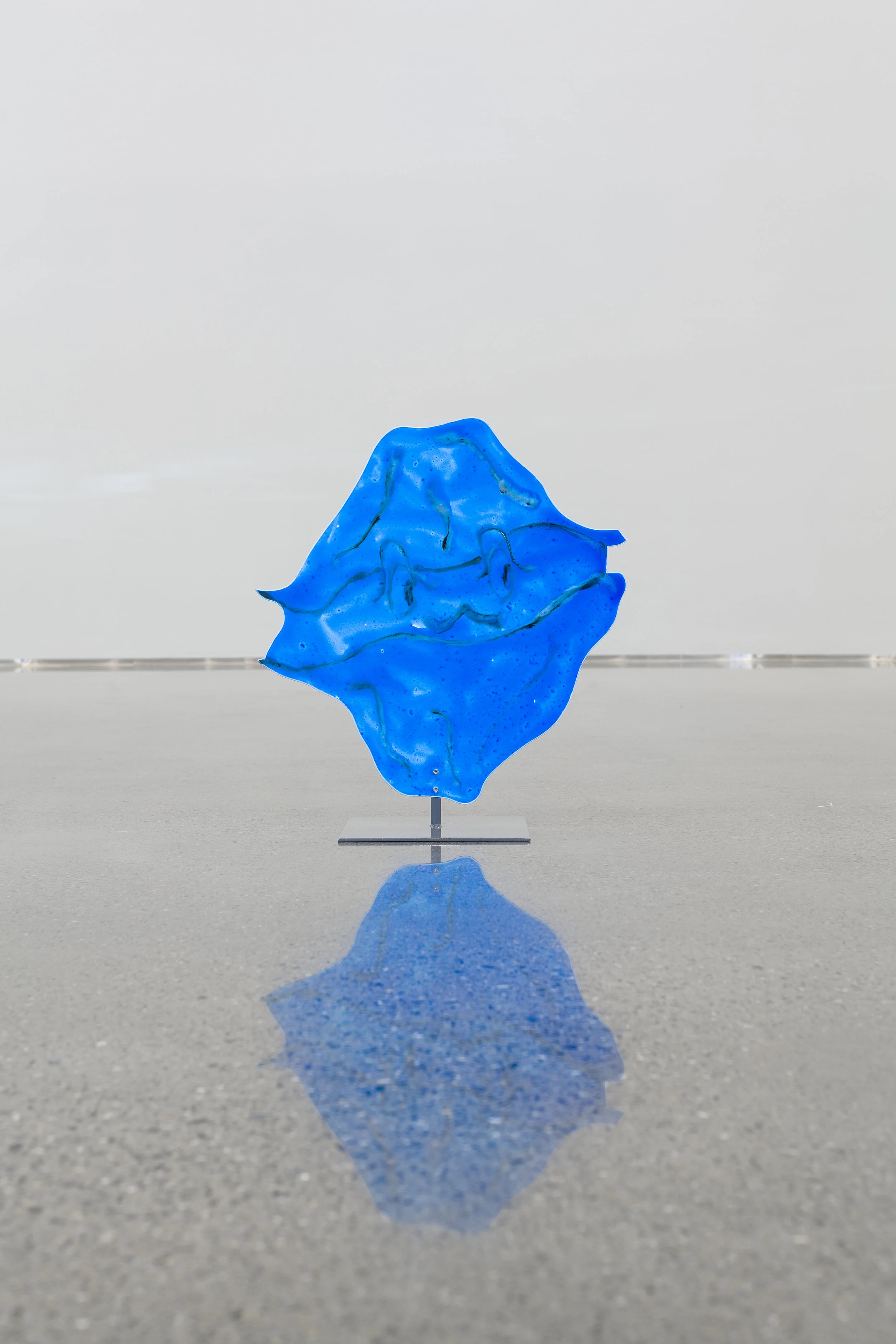 Blå Østers, 2019 Acrylic on aluminum