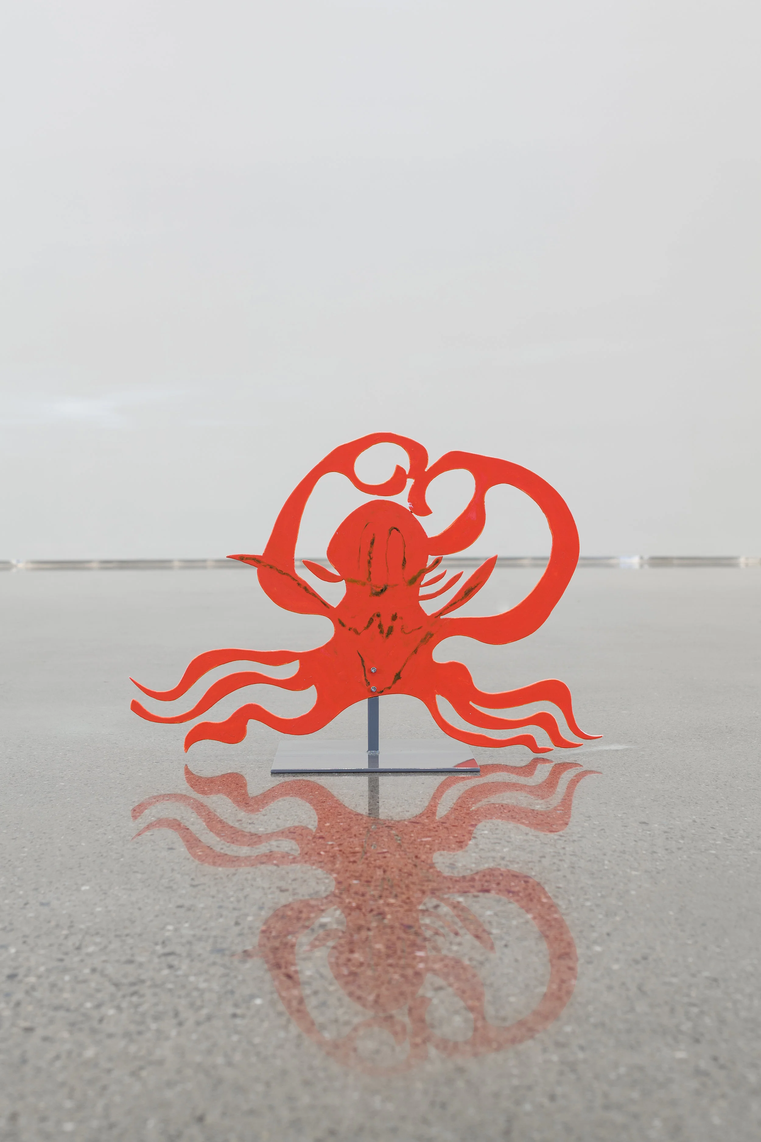 Liten Krabbe, 2019 Acrylic on aluminum