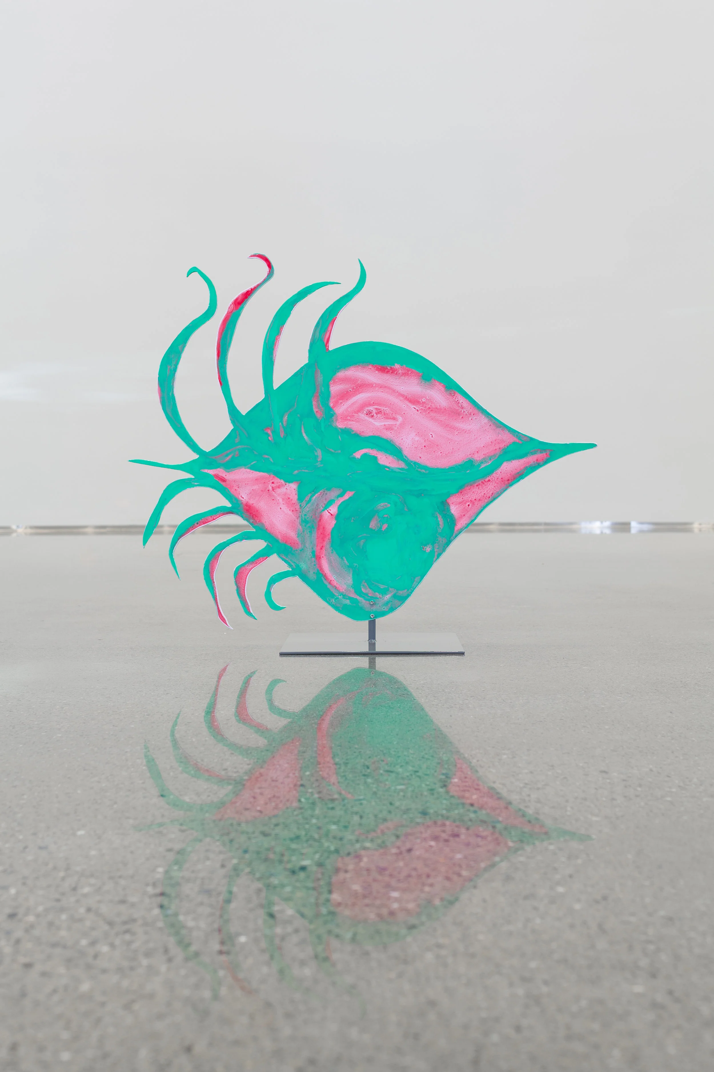Pendant, 2019 acrylic on aluminum