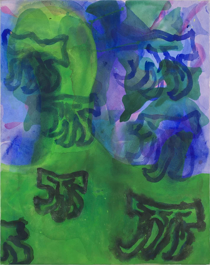 Torun Acrylic, watercolor, and gouache on cotton canvas 80 x 100 cm 2019