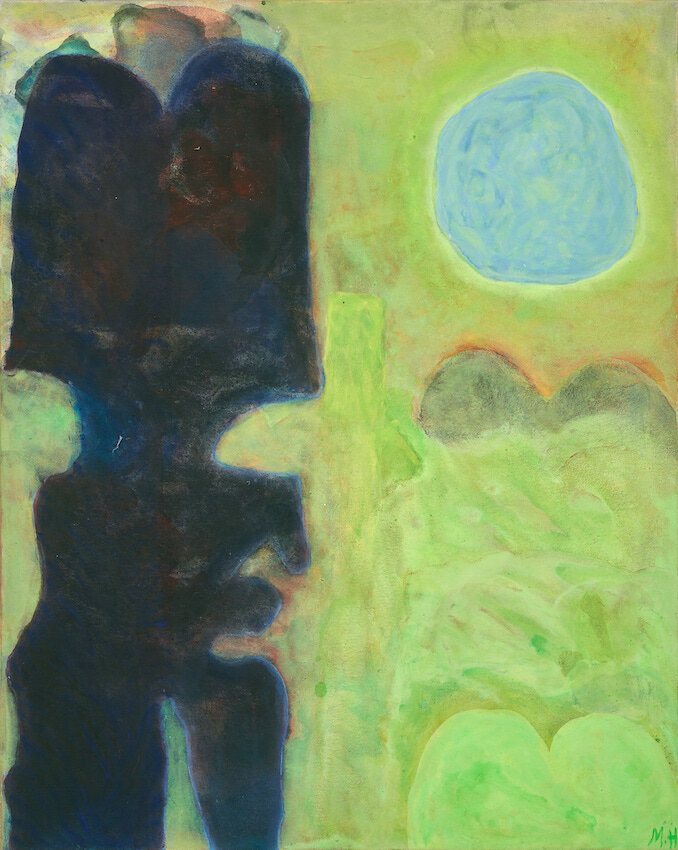 Flo, 2021 acrylic on cotton canvas 80x100cm