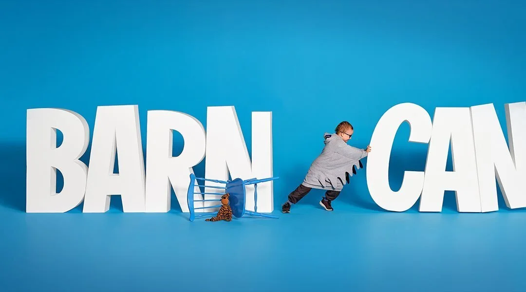 Vi stöttar    barncancerfonden       