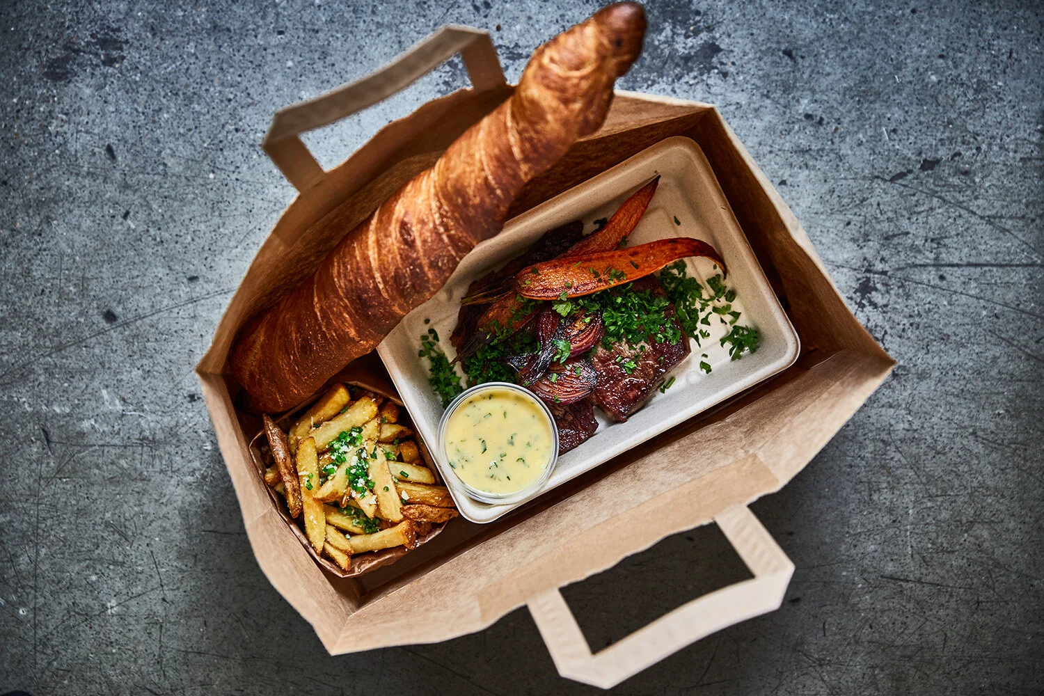 Take away mat i Umeå. Garaget. Bistro Le Garage