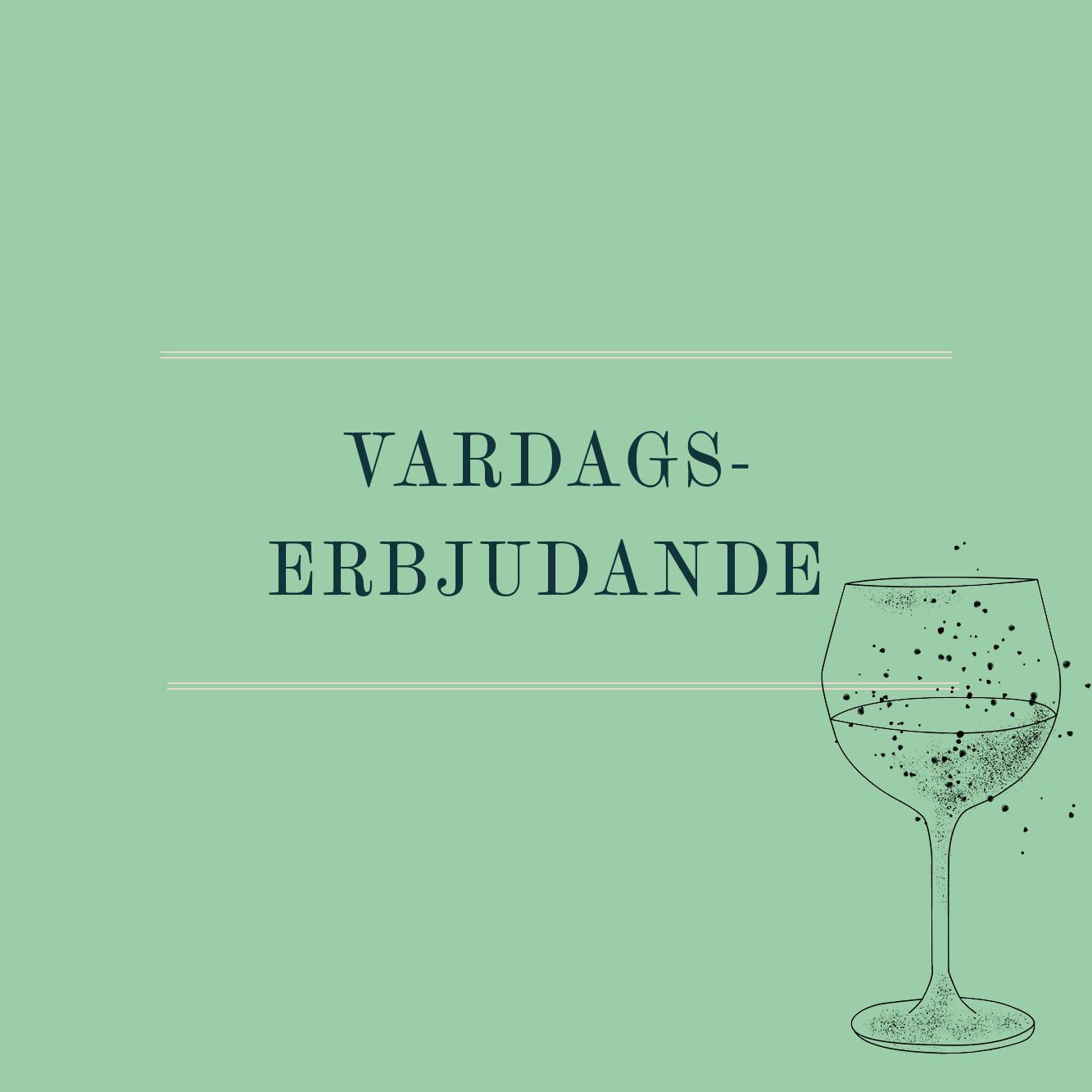 3-rätters vardagserbjudande 495 kr.  