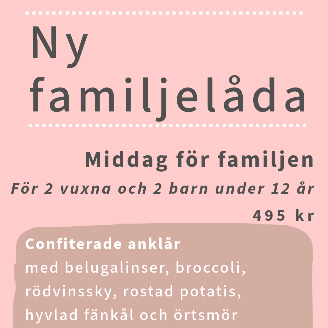 NY FAMILJELÅDA. 