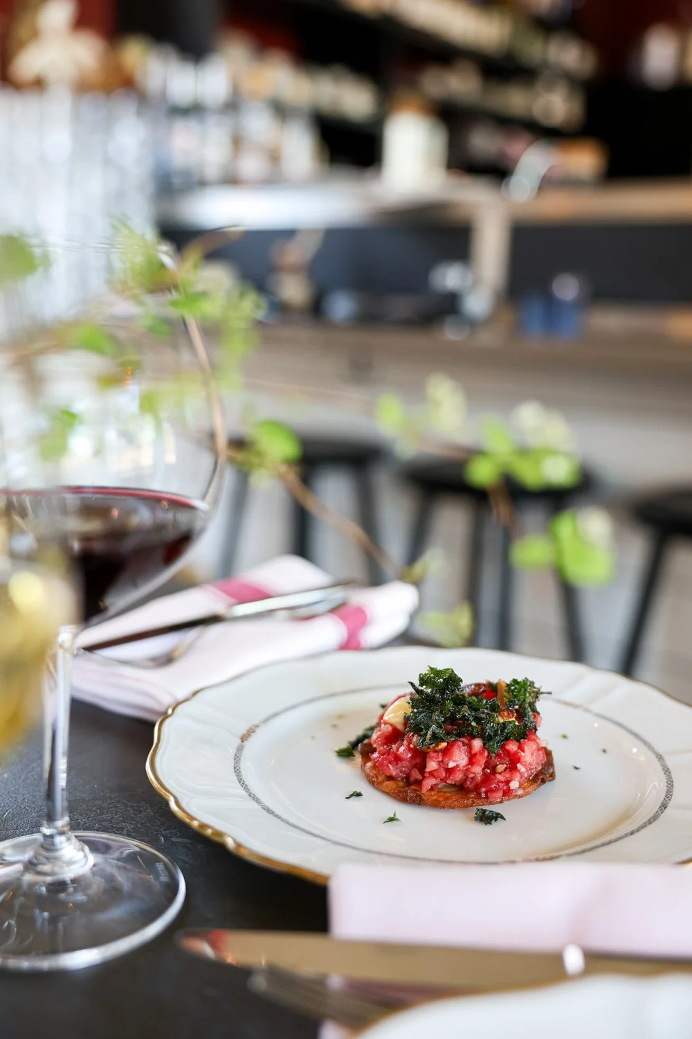 STEAK TARTARE BISTRO LE GARAGE UMEÅ SWEDEN