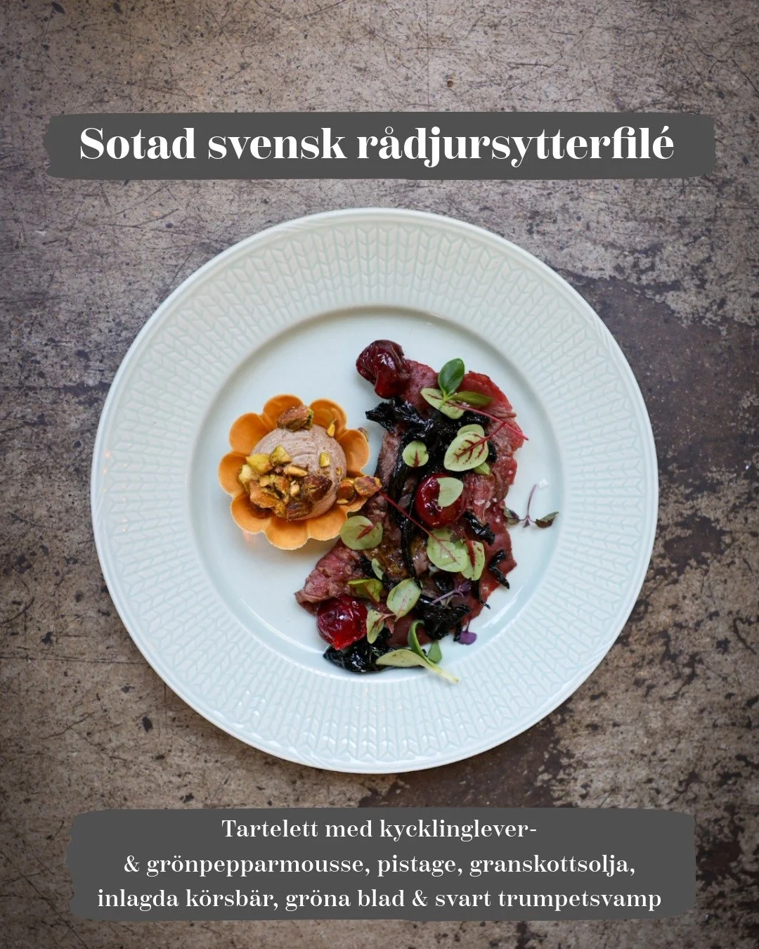 Veckans h&ouml;jdpunkt &auml;r h&auml;r! 

P&aring; Bistro Le Garage, &auml;ven kallad Garaget, serverar vi  bland annat denna fantastiska  f&ouml;rr&auml;tt, full av smak, omtanke och s&auml;songens b&auml;sta r&aring;varor. 
Perfekt f&ouml;r dig so
