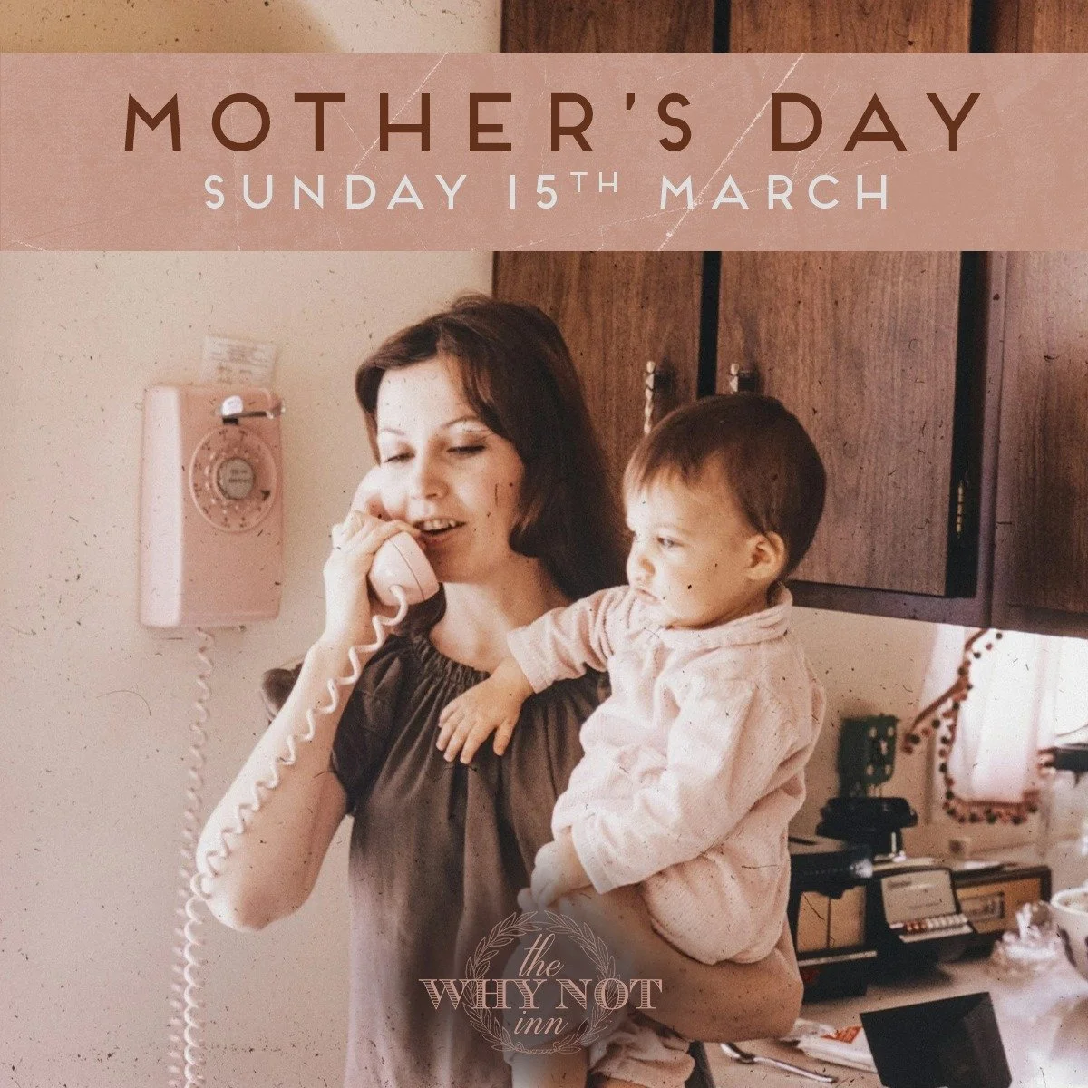 Mother&rsquo;s Day at The Why Not Inn - Sunday 15th March

Celebrate Mum with a truly special Sunday in the warmth and charm of our cosy country pub. With open fires glowing and a welcoming atmosphere that invites you to linger, it is the perfect set