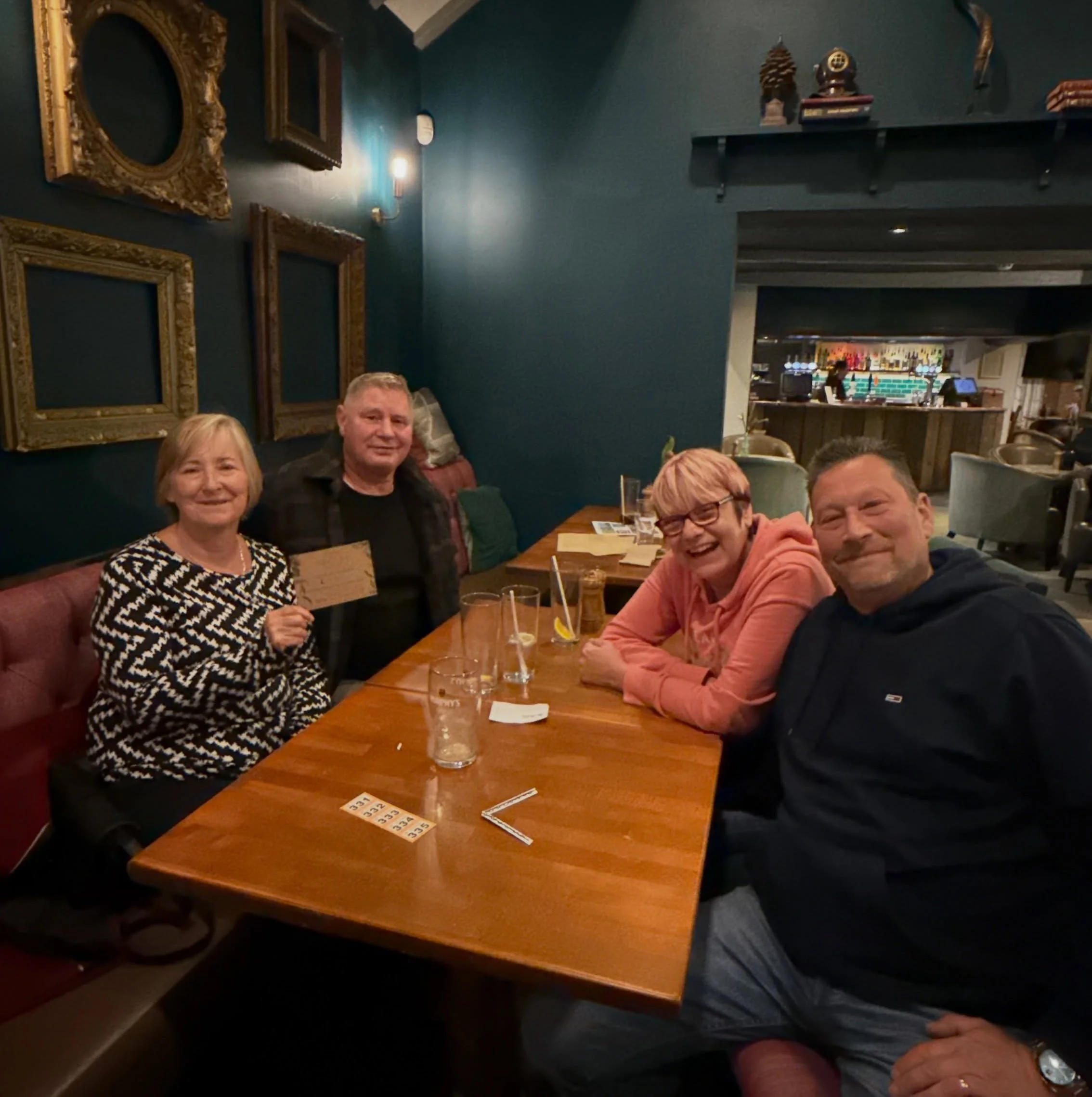 Thanks to everyone for a great quiz night this week! 

🥇In first place Angies Missing Again, but that didn&rsquo;t matter! 
🥈The Walkers returned once again in second place
🥉Third place went to In The Corner where they where rewarded with some Jaf