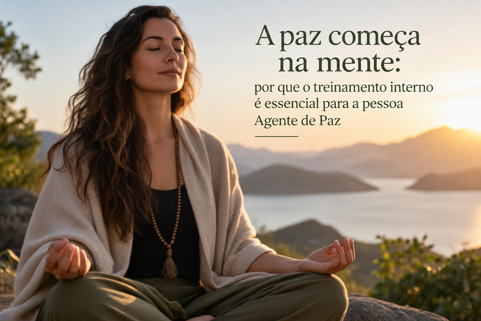 A paz começa na mente: por que o treinamento interno é essencial para a pessoa Agente de Paz