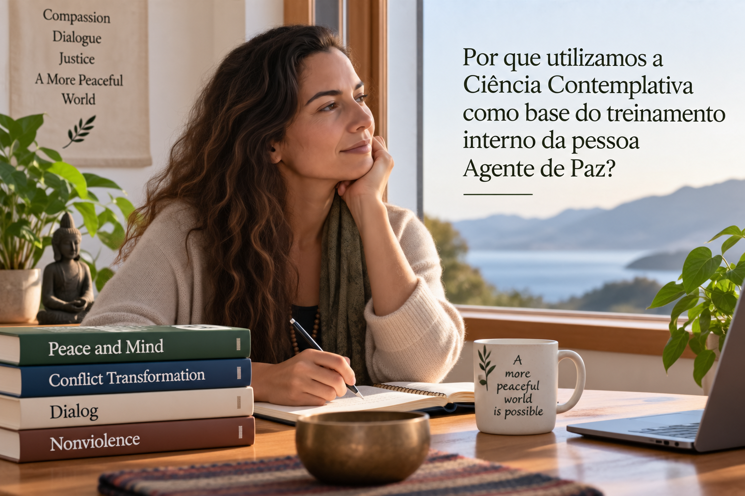 Por que utilizamos a Ciência Contemplativa como base do treinamento interno da pessoa Agente de Paz?