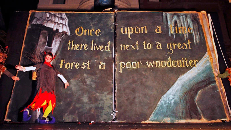 A Grimm Scarytale Set Backdrop