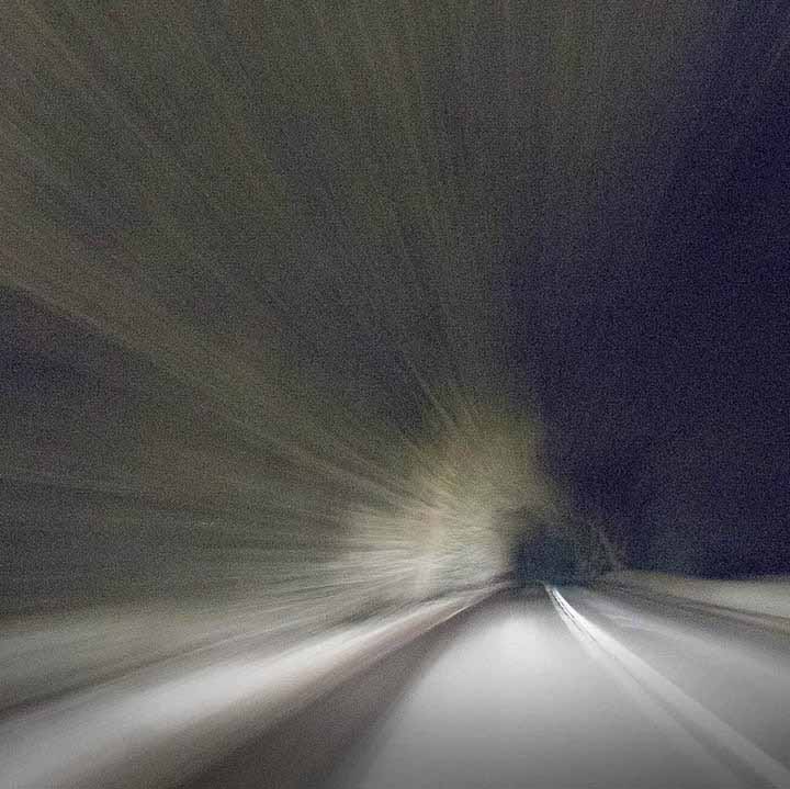 Night road impression, no.3