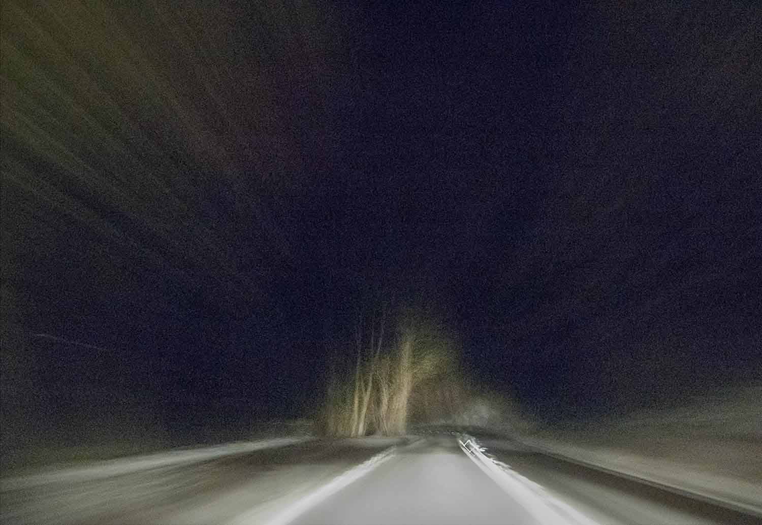 Night road impression, no.11