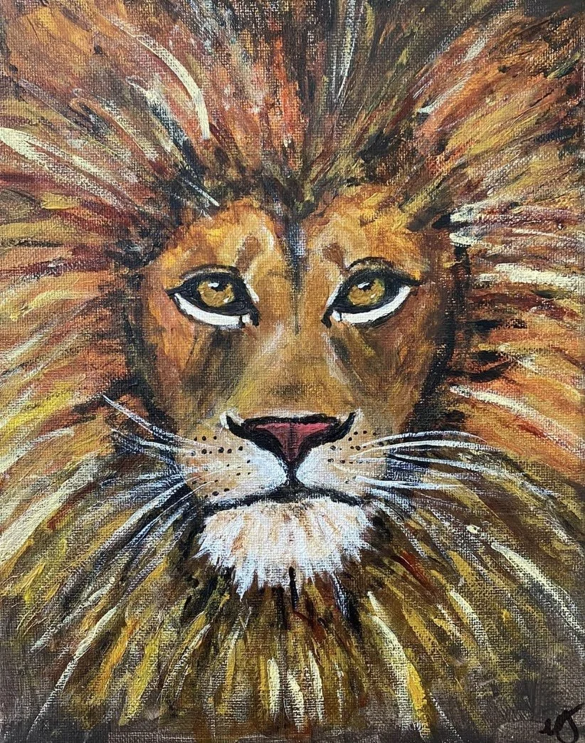 "Reign" - Acrylic 8x10 (Prints Available)