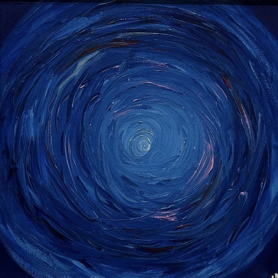 "At Your Own Risk" - Acrylic (SOLD)