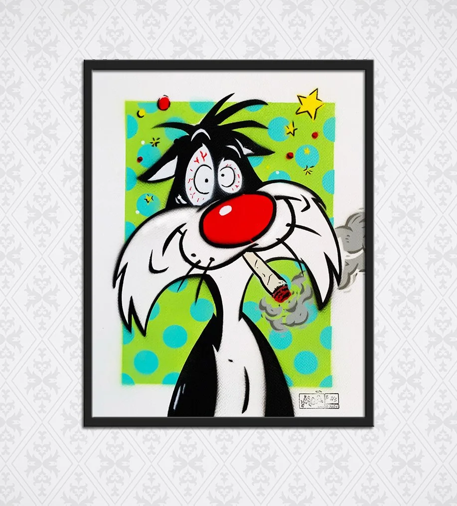 Smoking Sylvester - vert