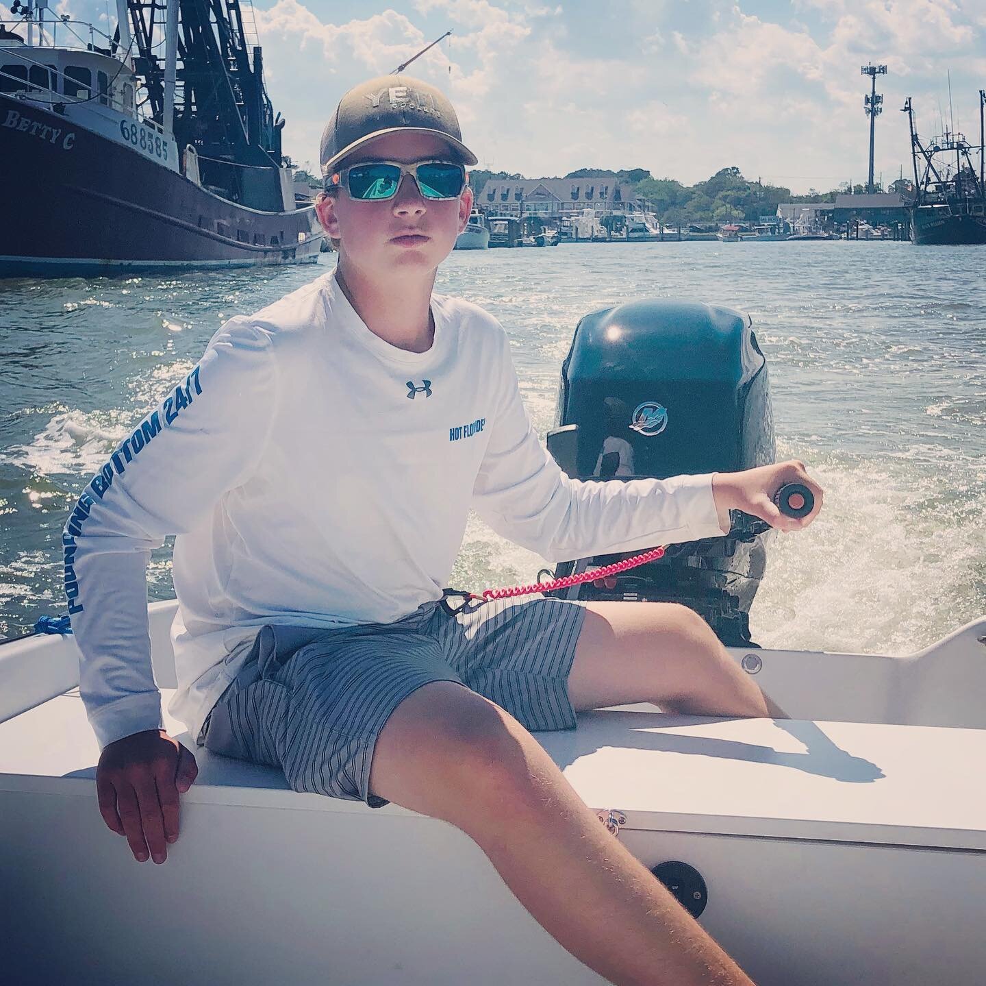 &bull; this sweet, thoughtful kid exceeds every unknown we had about his future when he was young &bull; he took the time he had after his school work and independently studied incredibly hard passed the test for his boaters license &bull; his dad go