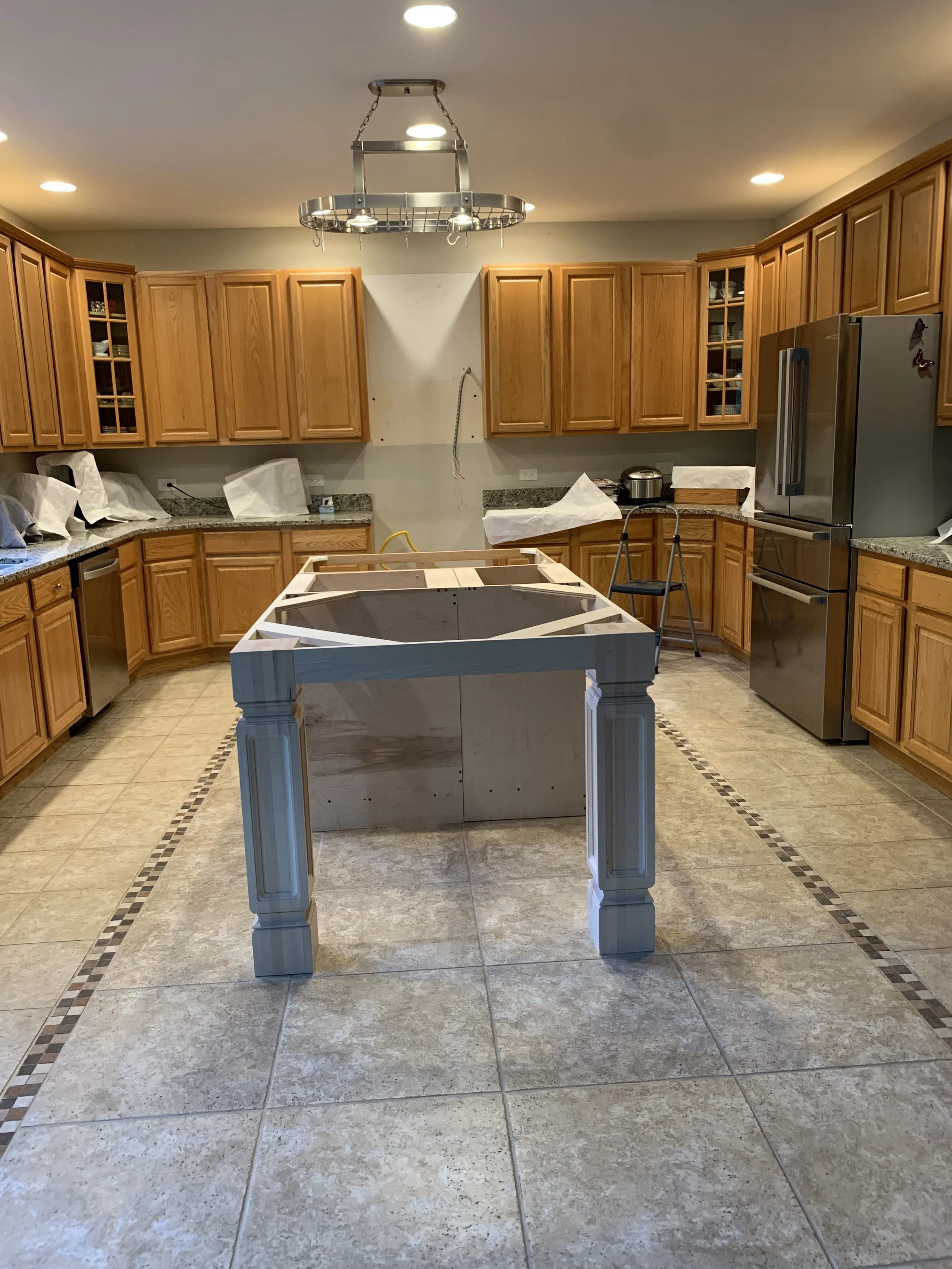 before cabinet pictures refacing, and refinishing