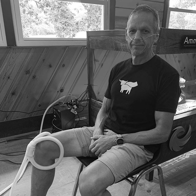 Attending Maverick 1000 camp in the Poconos. Dr Steve Young hooked me up this morning with some treatment for my knee and some hydrogen breathing. I am feeling so strong these days, reminding myself to focus on being healthy, careful not to overtrain