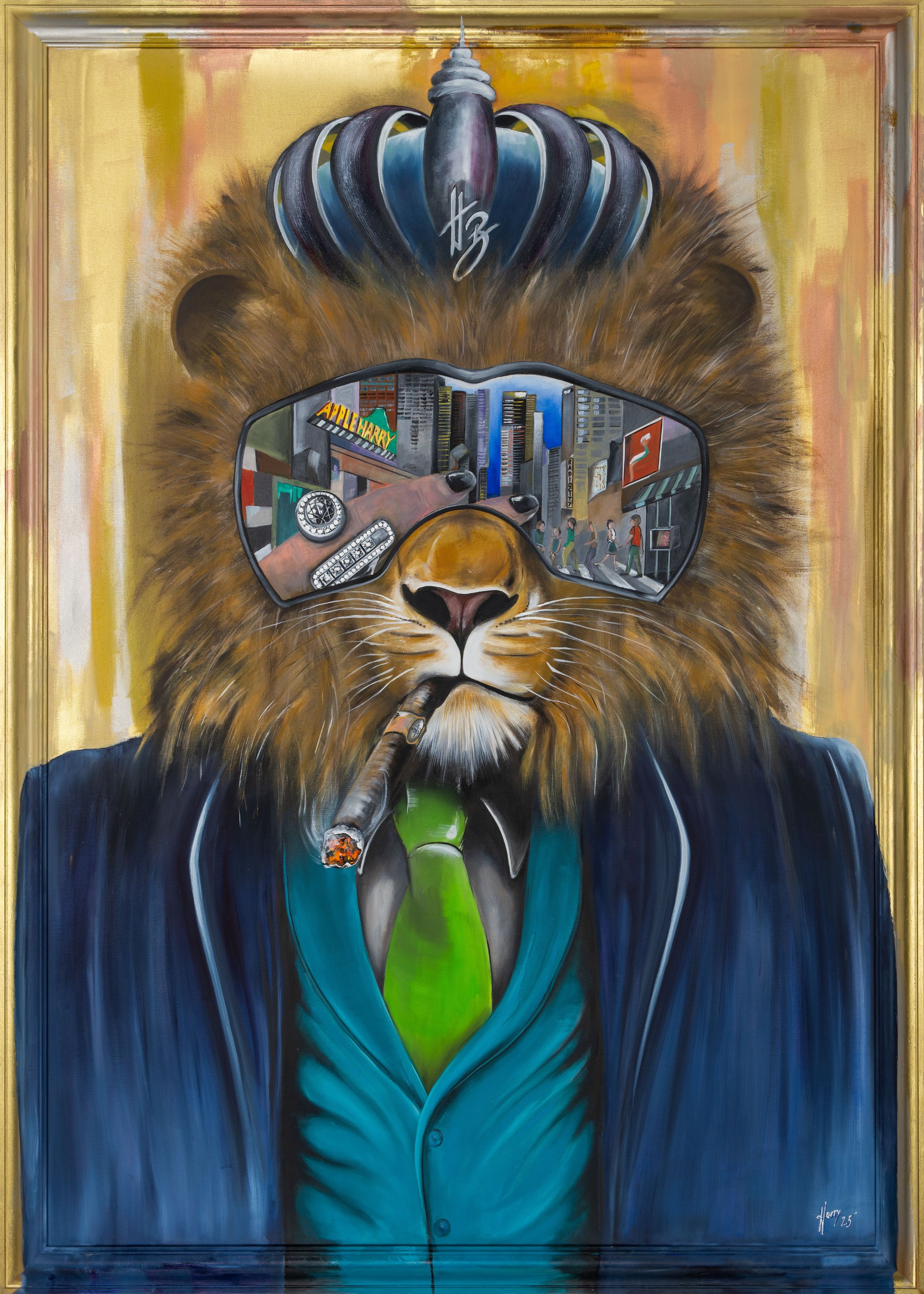 HB "Lion with a Diamond Ring"