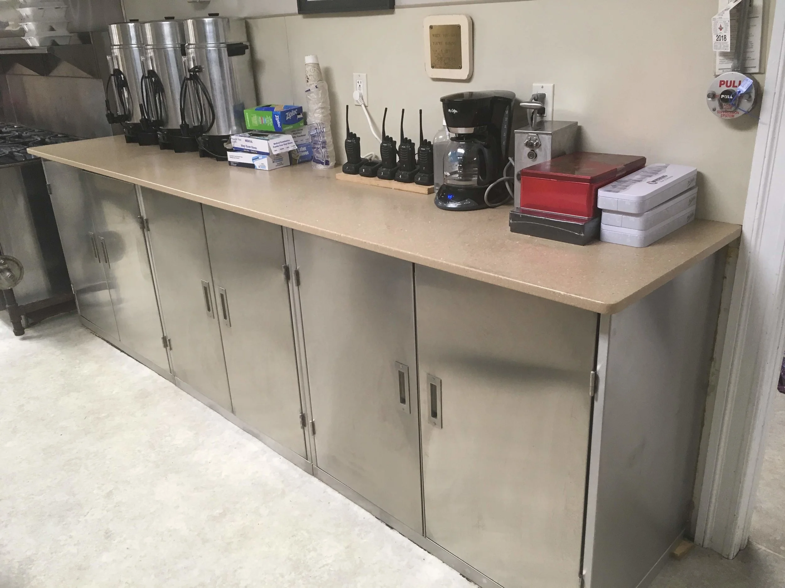 New Stainless Steel Cabinets