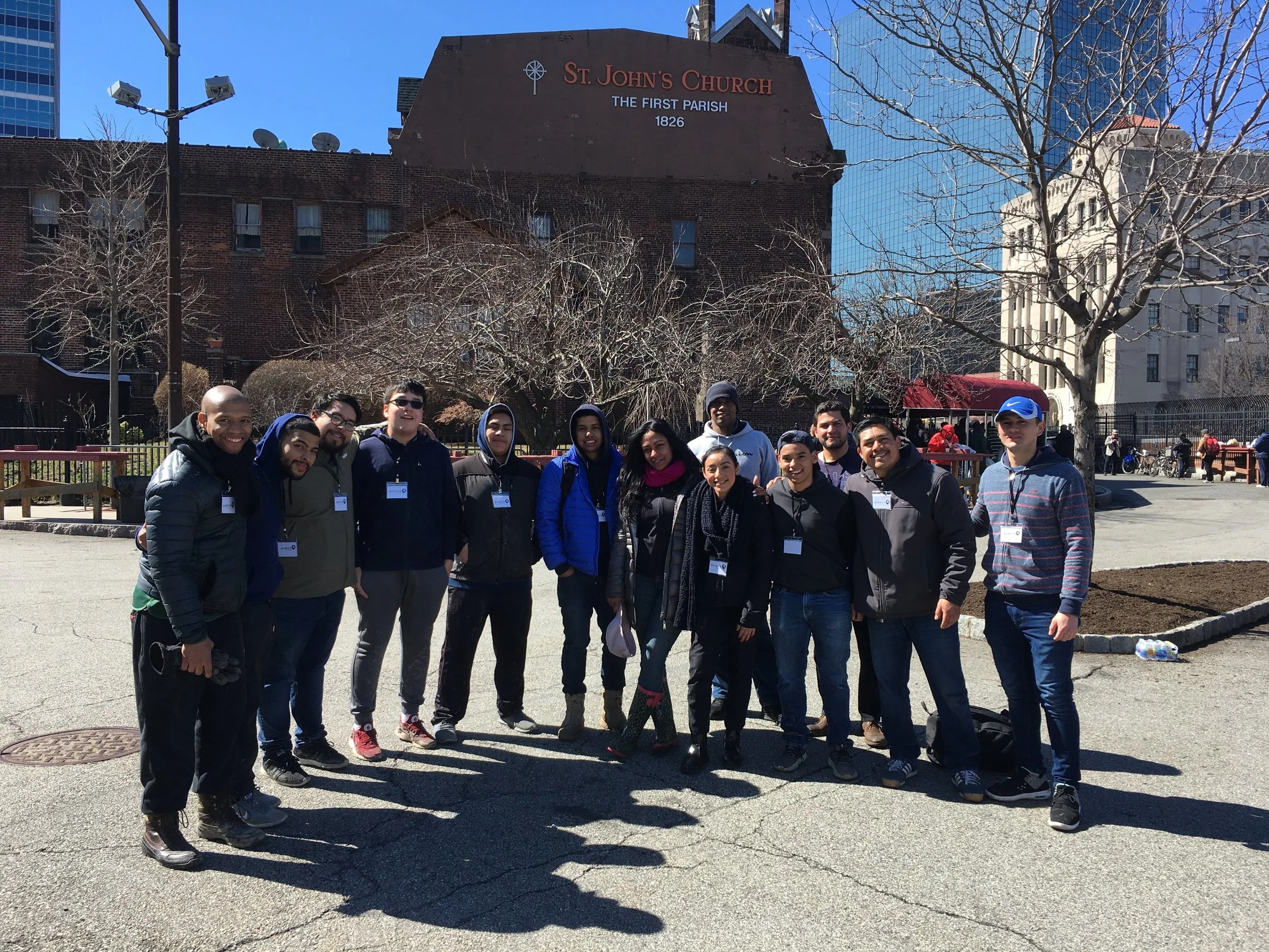 Geneda Youth Ministry helps Landscape