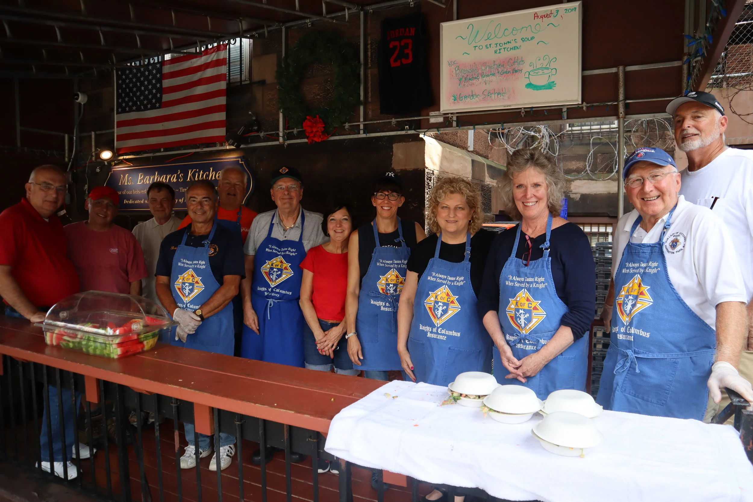 It Always Tastes Right, When Served by a Knight