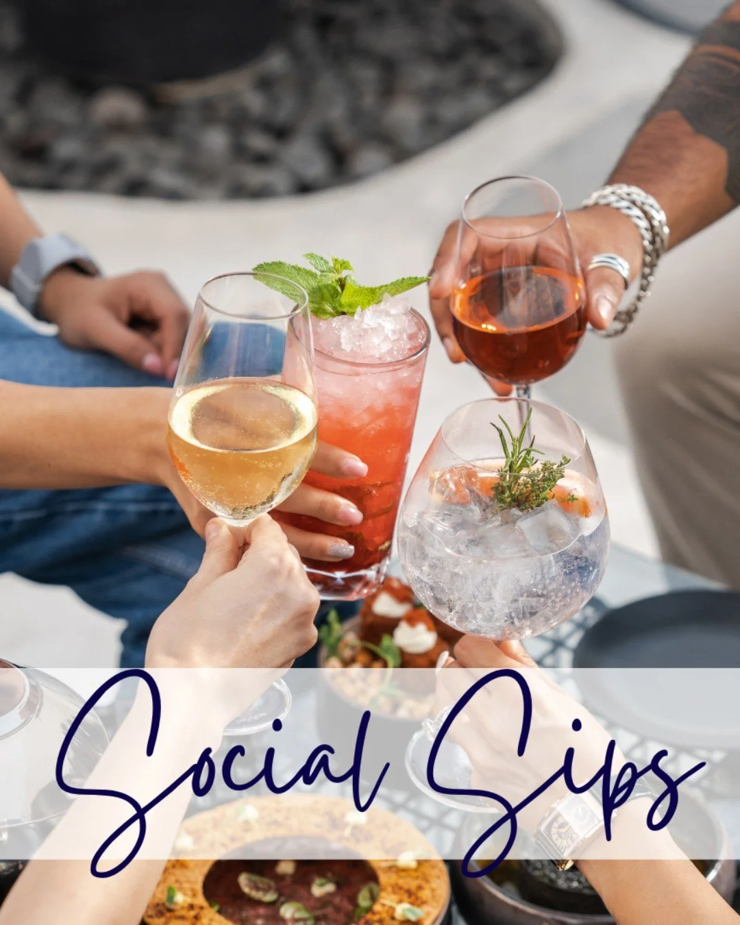 It's that time again! We hope you'll join us tomorrow for Social Sips!

We are switching things up for this month and heading to the stylish @bokeh_ontheplaza at beautiful @althotel. 

Have you never joined us at Social Sips? Think casual vibes and g
