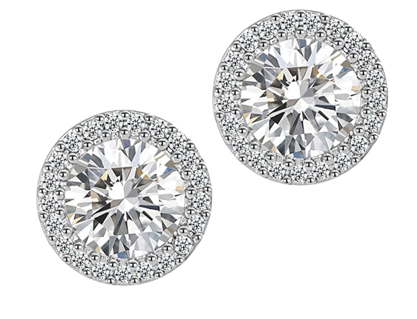 Amazon | Diamond Stud Earrings