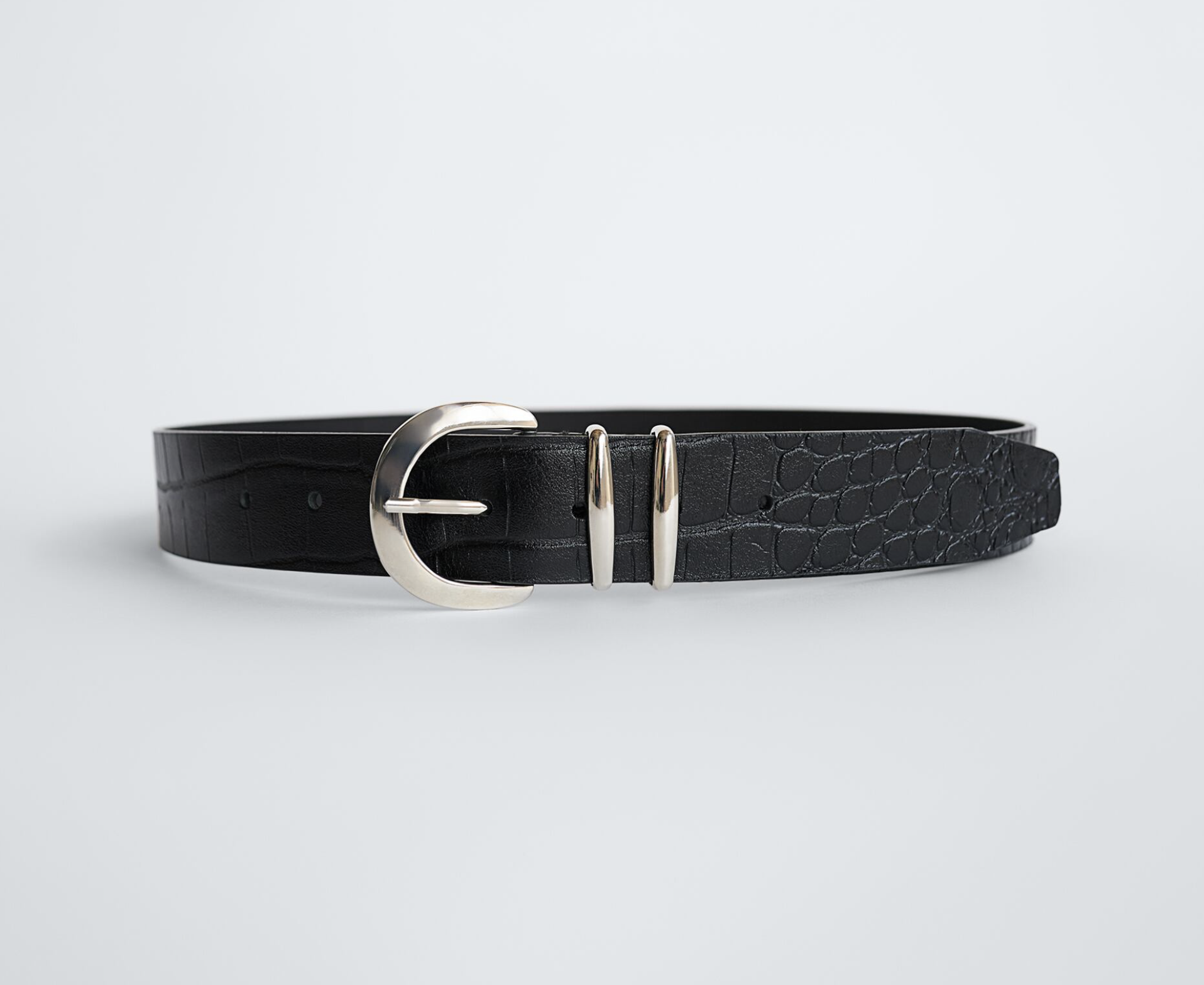 Black Leather Belt