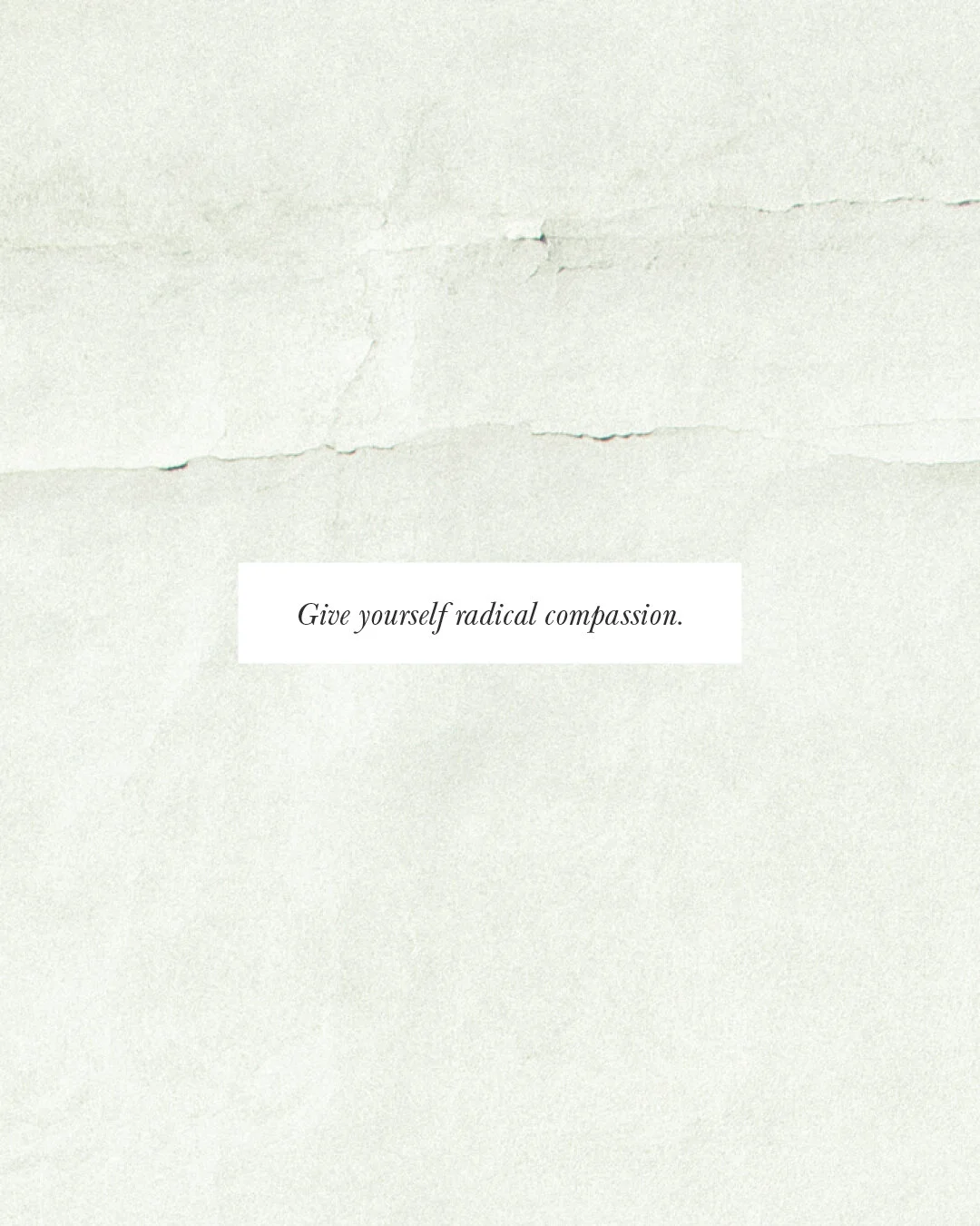 Radical compassion
