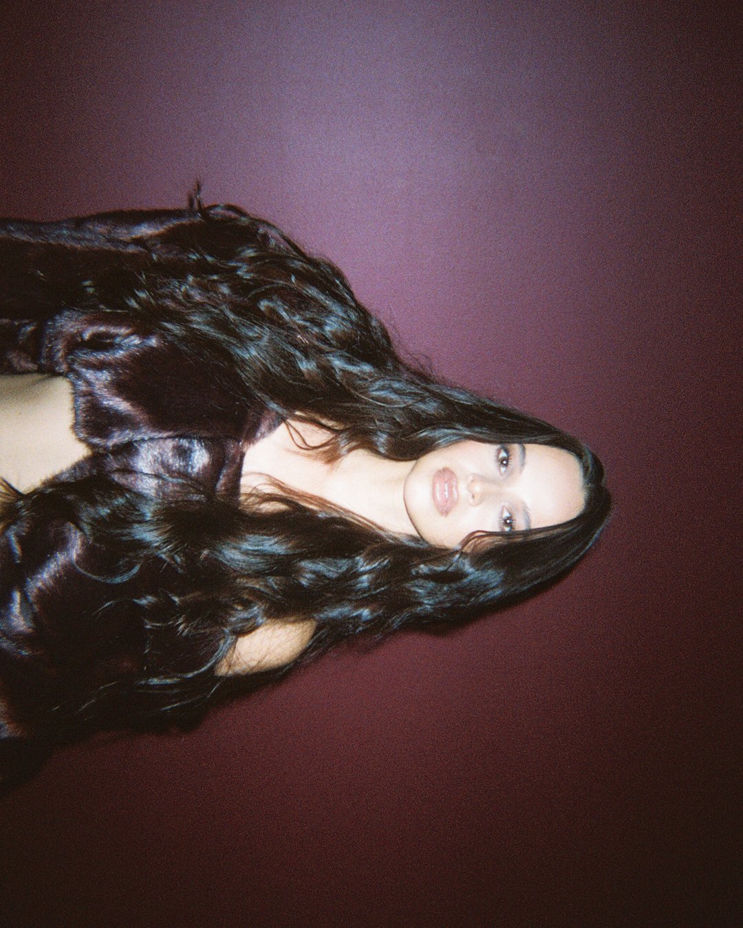 Sideways image of a model in Phoenix, Arizona. Photo by Catie Menke Wilson.